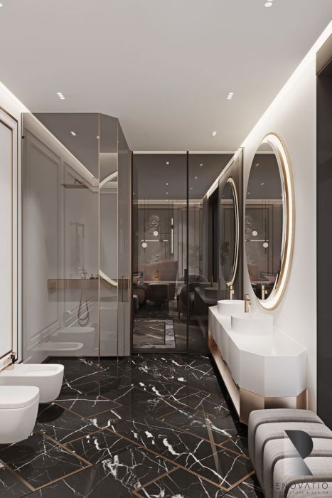 Projects - Interior Design Of Houses - Riviera Village 300 Sq.m. - A photo  4