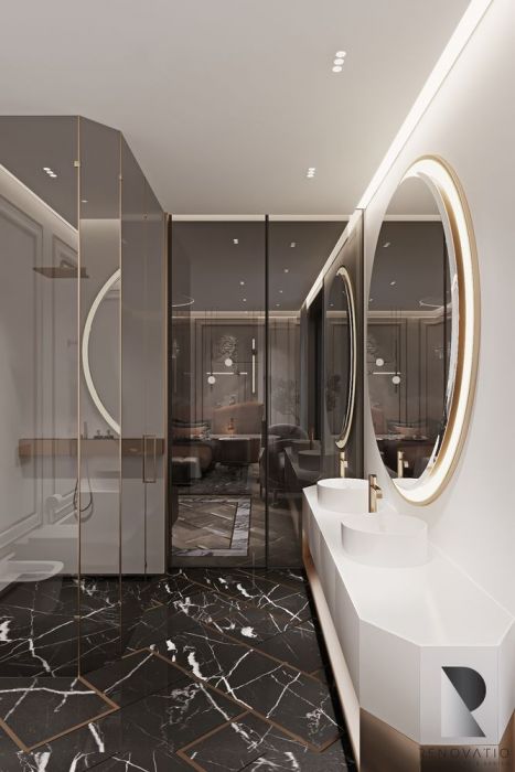 Projects - Interior Design Of Houses - Riviera Village 300 Sq.m. - A photo  5
