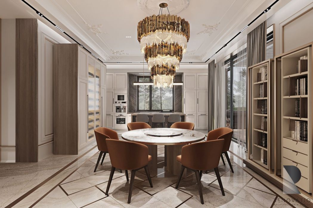 Projects - Interior Design Of Houses - Riviera Village 300 Sq.m. - A photo  7