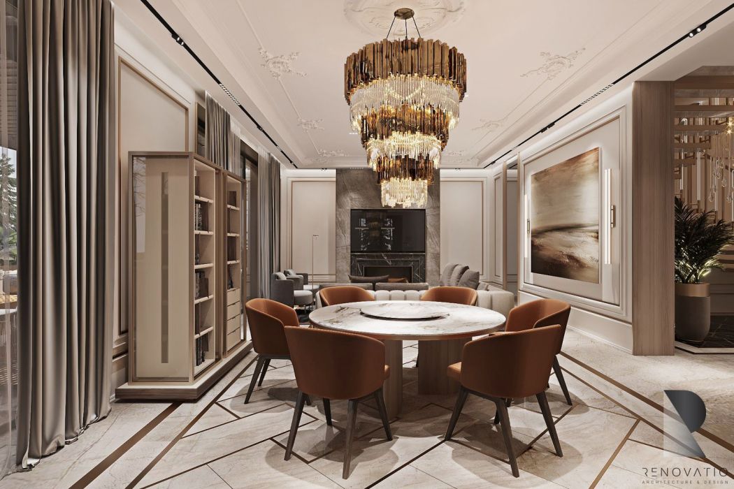 Projects - Interior Design Of Houses - Riviera Village 300 Sq.m. - A photo  8