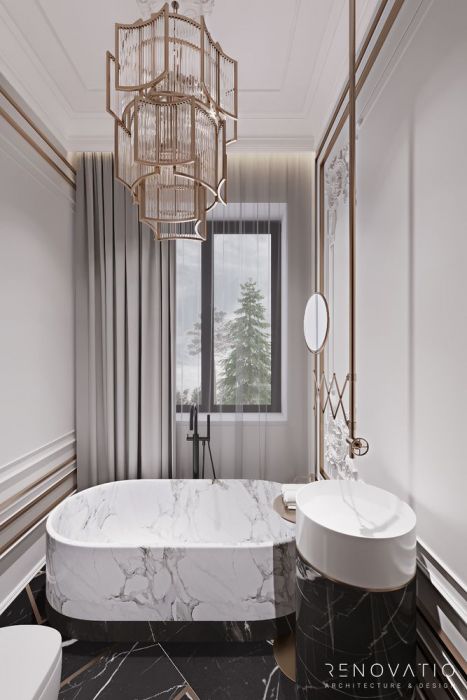 Projects - Interior Design Of Houses - Riviera Village 300 Sq.m. - A photo  39