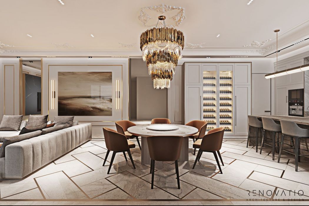 Projects - Interior Design Of Houses - Riviera Village 300 Sq.m. - A photo  47