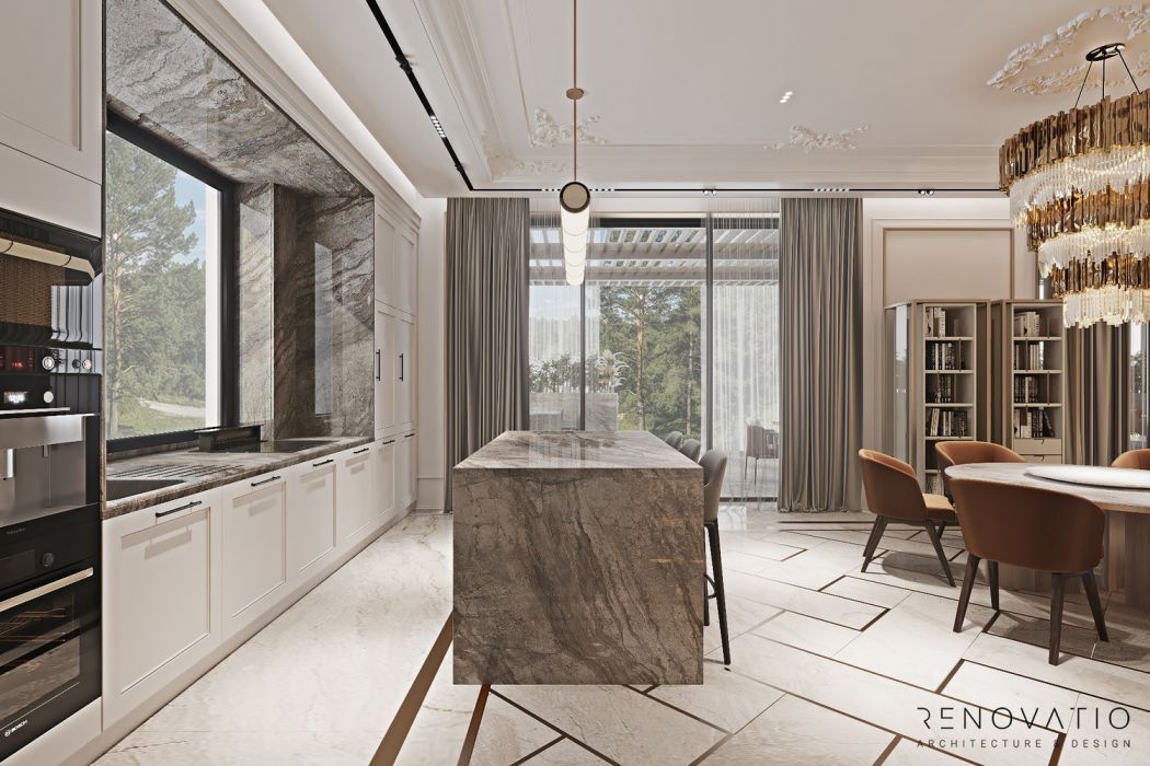 Projects - Interior Design Of Houses - Riviera Village 300 Sq.m. - A photo  49