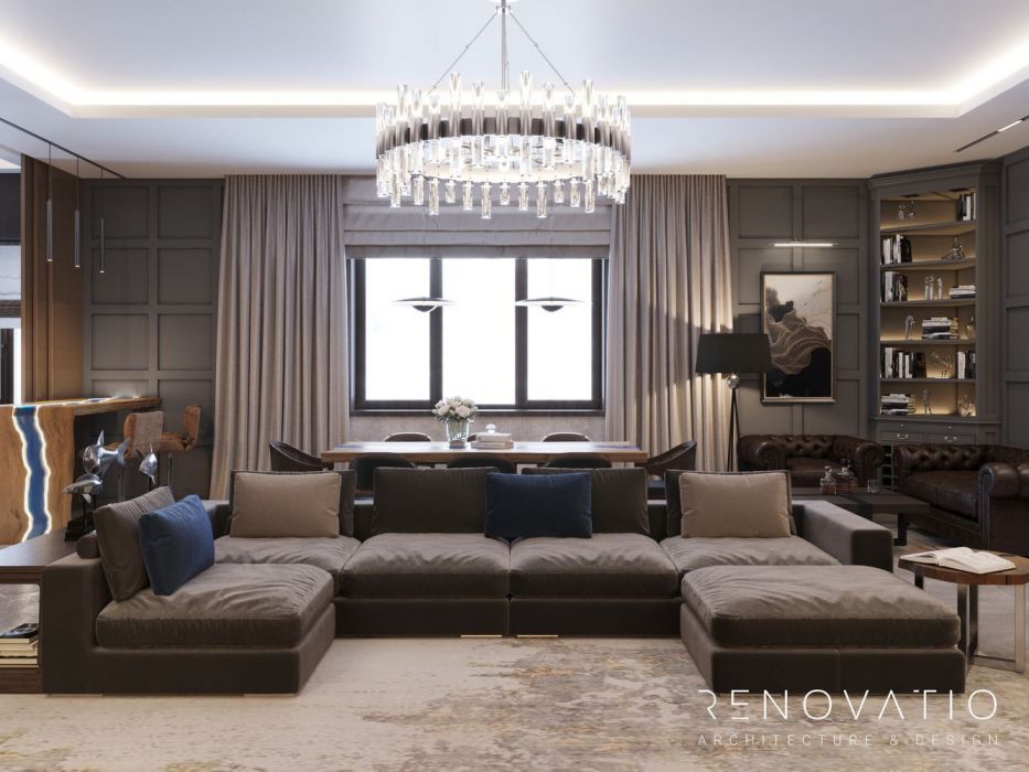 Projects - Interior Design Of Houses - House In Koncha Zaspa - A photo  3