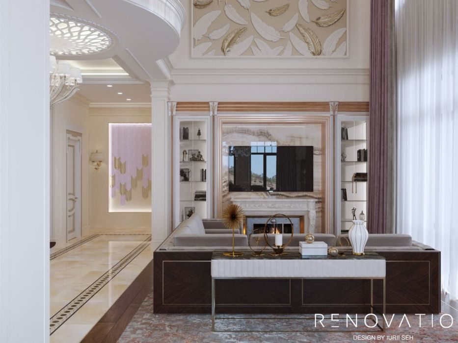 Projects - Interior Design Of Houses - House With Swimming Pool - A photo  3