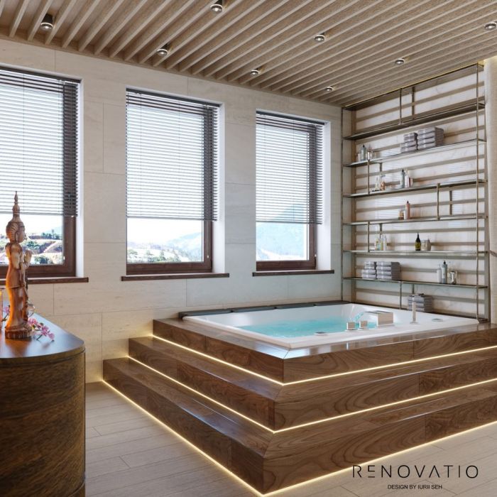 Projects - Interior Design Of Houses - House With Swimming Pool - A photo  71