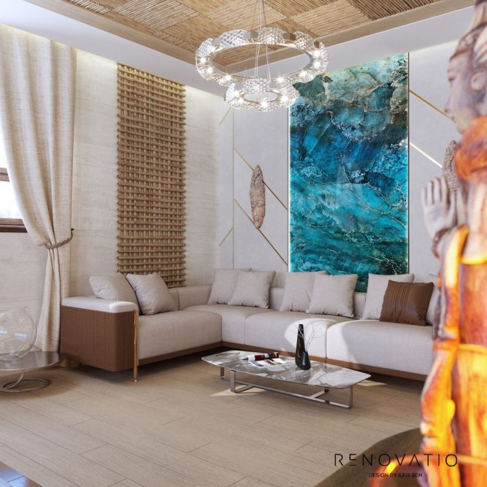 Projects - Interior Design Of Houses - House With Swimming Pool - A photo  74