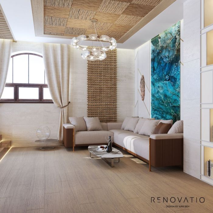 Projects - Interior Design Of Houses - House With Swimming Pool - A photo  75