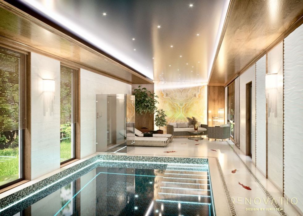 Projects - Interior Design Of Houses - House With Swimming Pool - A photo  83