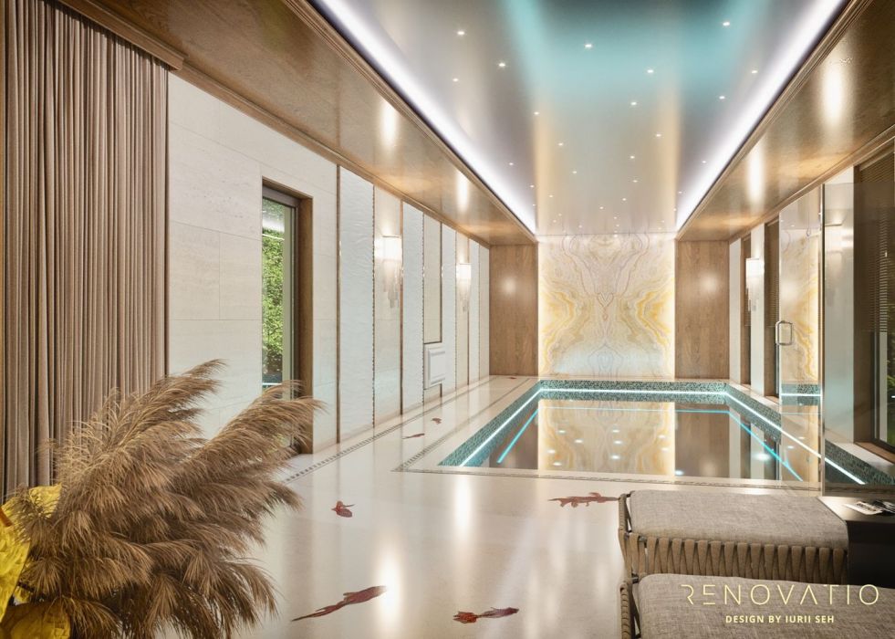 Projects - Interior Design Of Houses - House With Swimming Pool - A photo  85