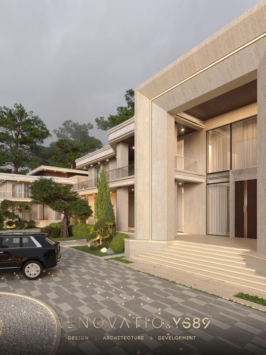 Projects - House Projects - House 4000 Sq.m. Village Stoyanka - A photo  4
