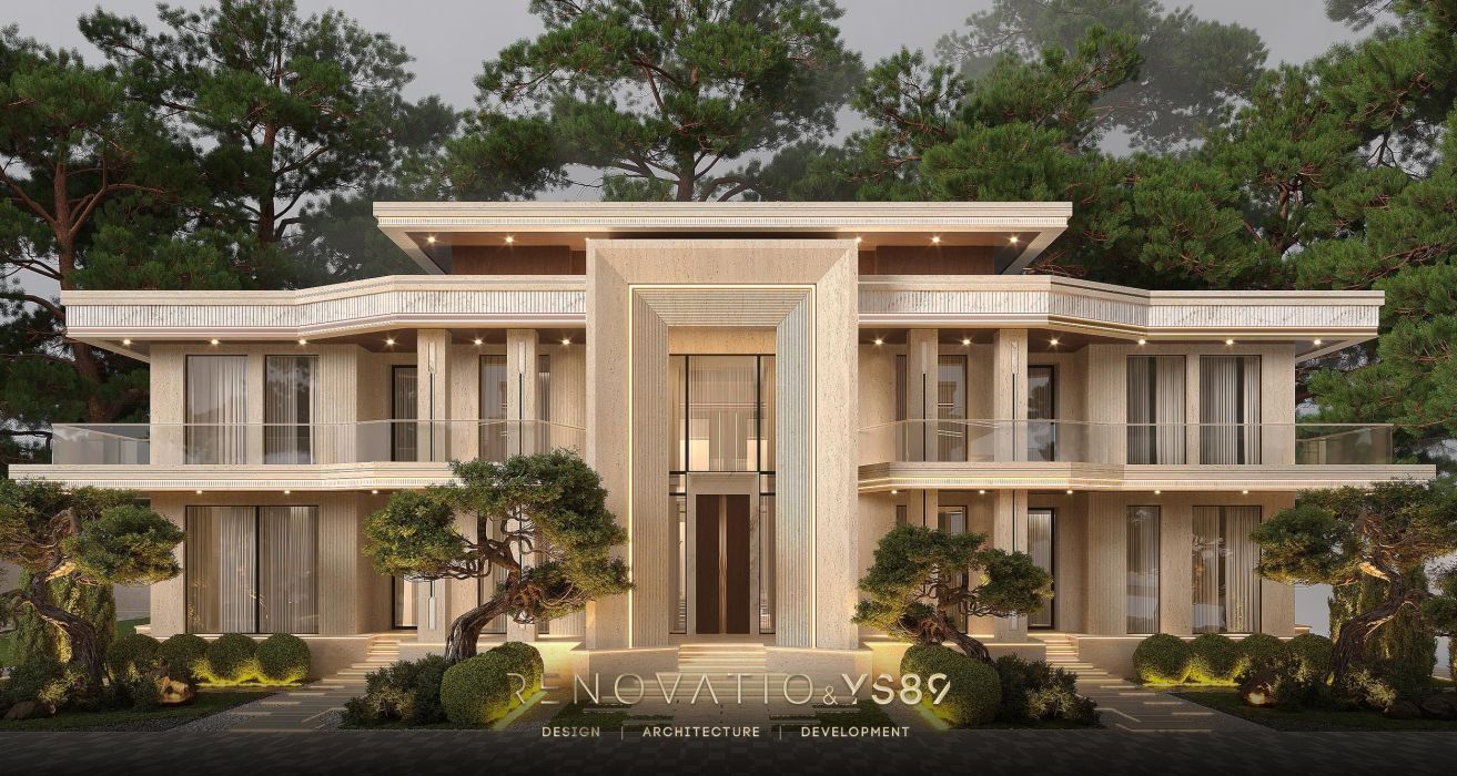 Projects - House Projects - House 4000 Sq.m. Village Stoyanka - A photo  5