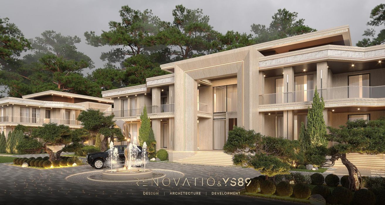 Projects - House Projects - House 4000 Sq.m. Village Stoyanka - A photo  6