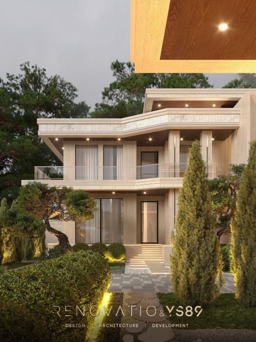 Projects - House Projects - House 4000 Sq.m. Village Stoyanka - A photo  10