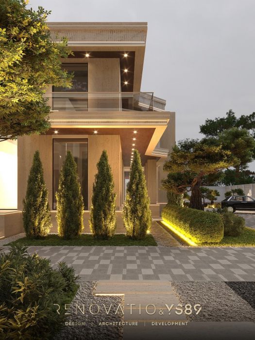 Projects - House Projects - House 4000 Sq.m. Village Stoyanka - A photo  11