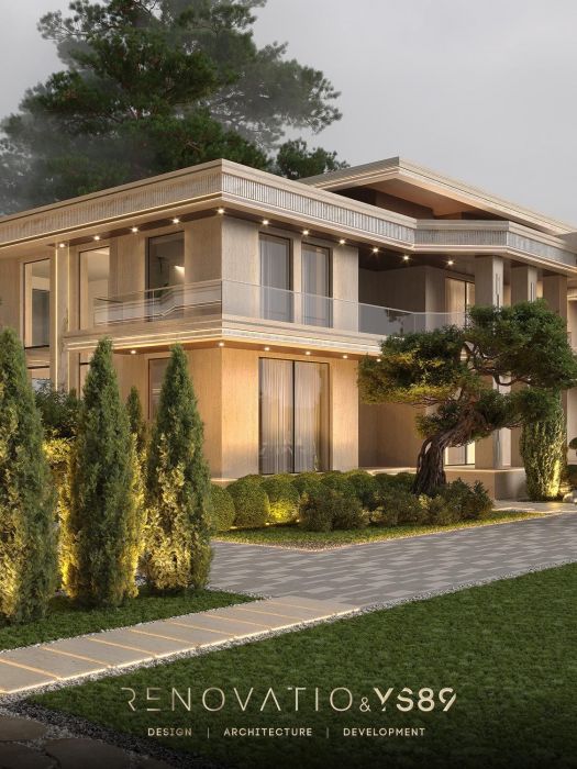 Projects - House Projects - House 4000 Sq.m. Village Stoyanka - A photo  12