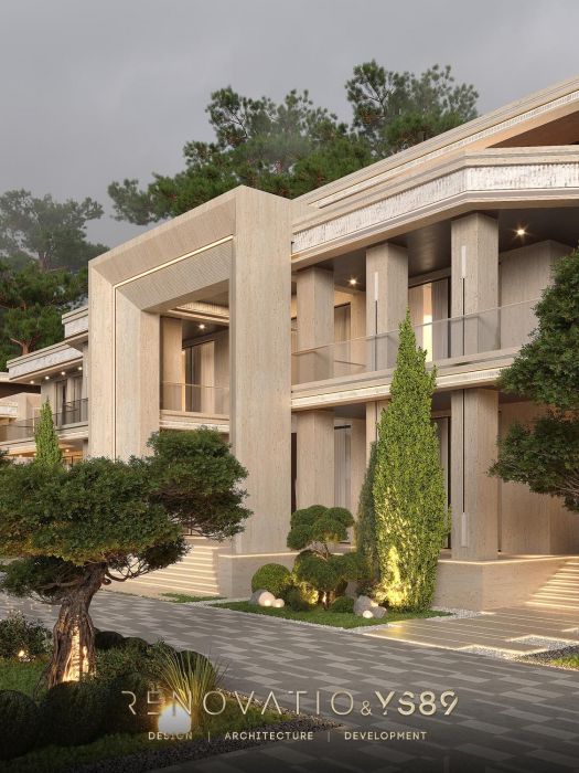 Projects - House Projects - House 4000 Sq.m. Village Stoyanka - A photo  13