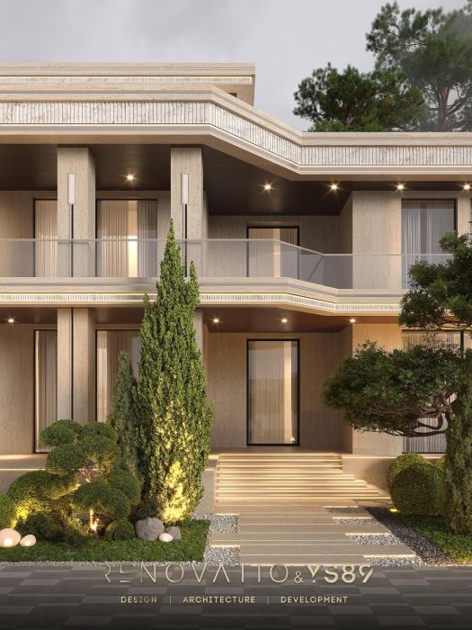 Projects - House Projects - House 4000 Sq.m. Village Stoyanka - A photo  14