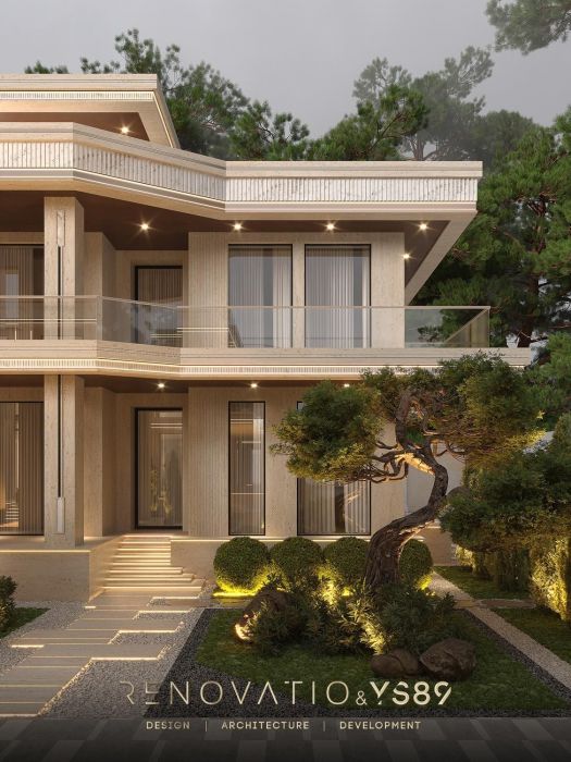 Projects - House Projects - House 4000 Sq.m. Village Stoyanka - A photo  15