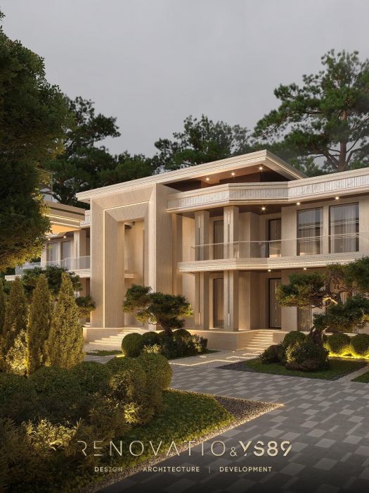 Projects - House Projects - House 4000 Sq.m. Village Stoyanka - A photo  16