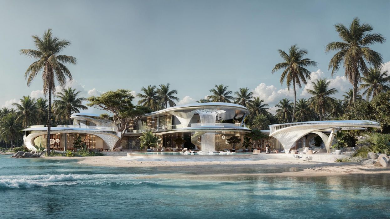 Projects - House Projects - House On A Private Island In Dubai 8200 Sq M. - A photo  2