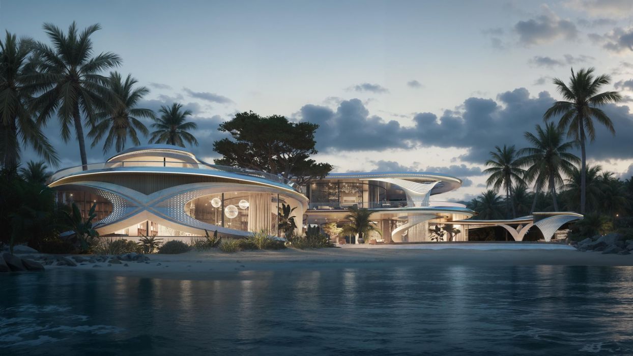 Projects - House Projects - House On A Private Island In Dubai 8200 Sq M. - A photo  3