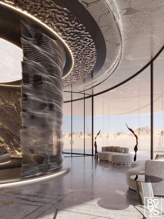 Projects - House Projects - House On A Private Island In Dubai 8200 Sq M. - A photo  12