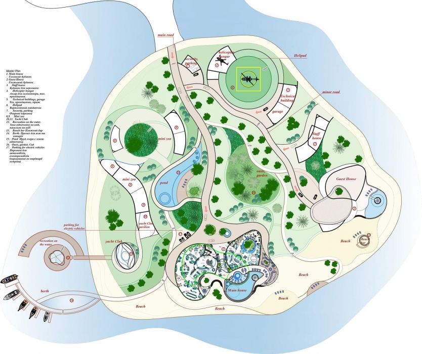 Projects - House Projects - House On A Private Island In Dubai 8200 Sq M. - A photo  32