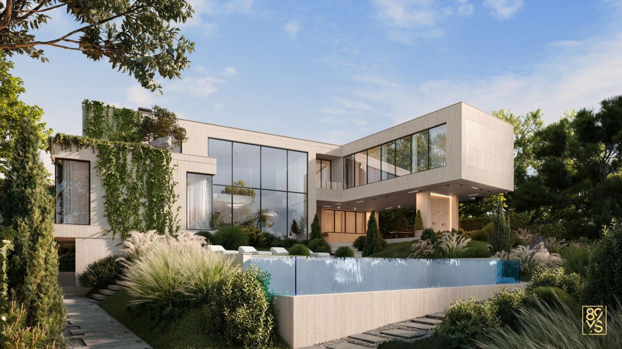 Projects - House Projects - House Project In Kyiv 600 Sq. M. On Nahirnaya - A photo  2