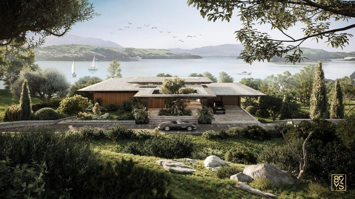 Projects - House Projects - Cap-Ferrat 900 Sq.m. - A photo  2