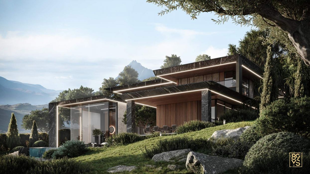 Projects - House Projects - Cap-Ferrat 900 Sq.m. - A photo  4