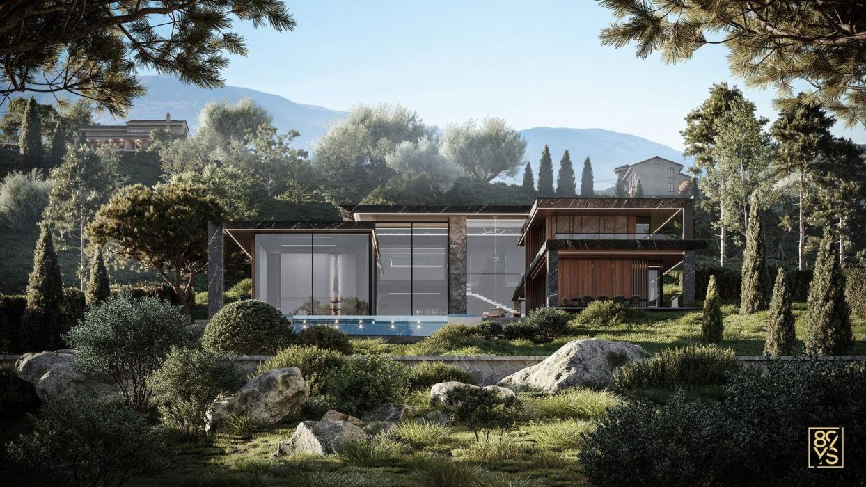 Projects - House Projects - Cap-Ferrat 900 Sq.m. - A photo  6