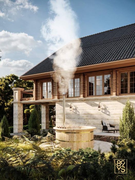 Projects - House Projects - Chalet 2000 Sq.m. - A photo  3