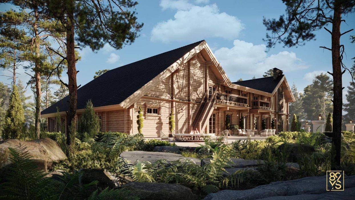 Projects - House Projects - Chalet 2000 Sq.m. - A photo  4