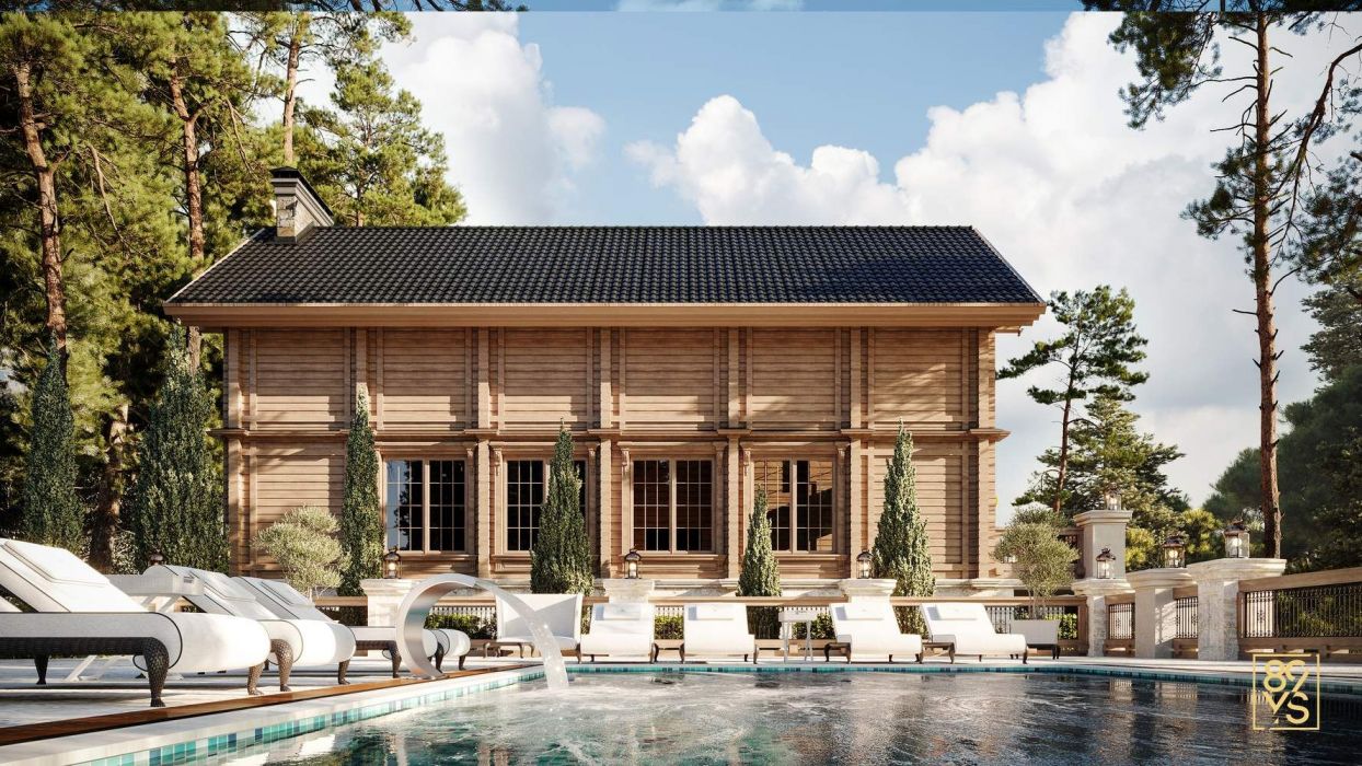 Projects - House Projects - Chalet 2000 Sq.m. - A photo  6