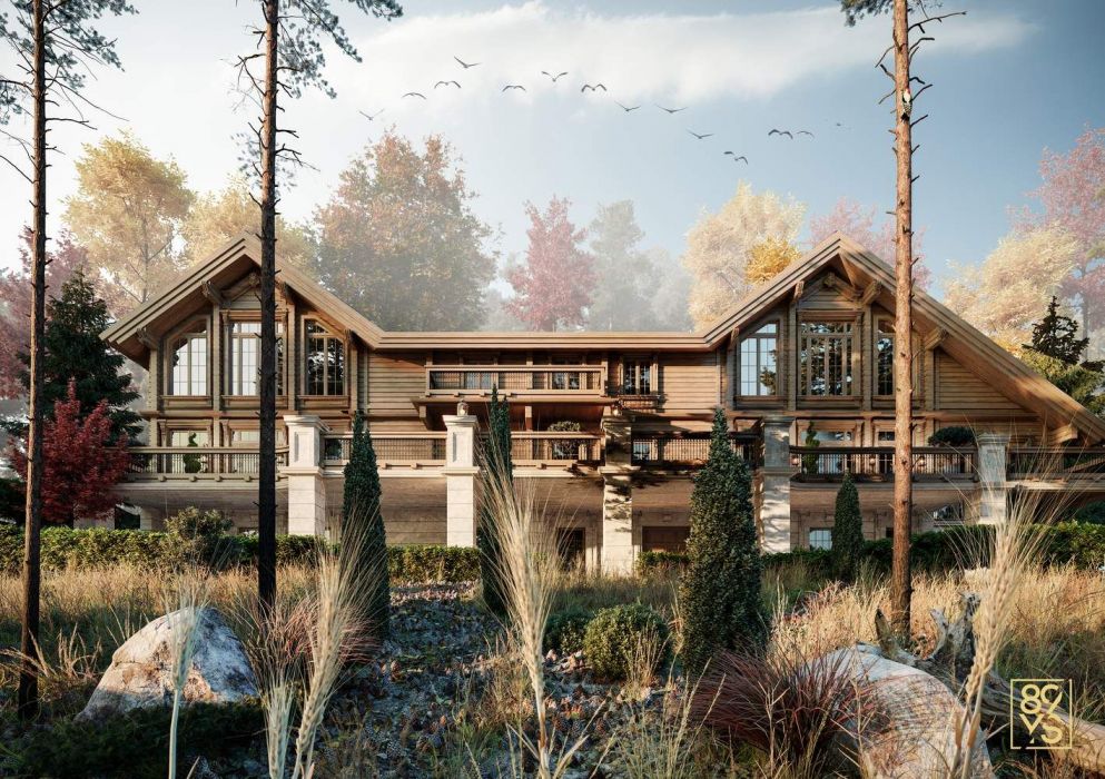 Projects - House Projects - Chalet 2000 Sq.m. - A photo  8