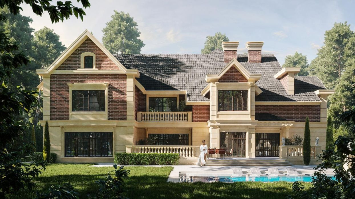 Projects - House Projects - House 950 Sq.m - A photo  2