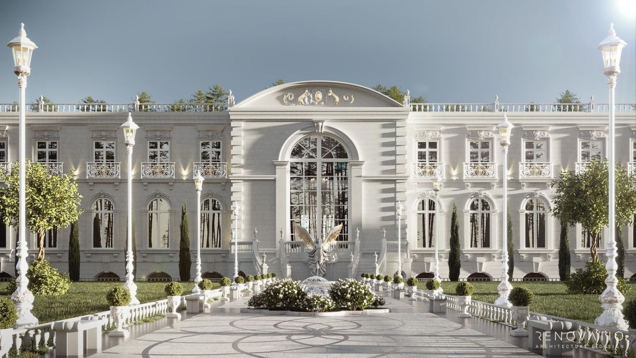 Projects - House Projects - House 4000 Sq.m. In Kiev - A photo  1