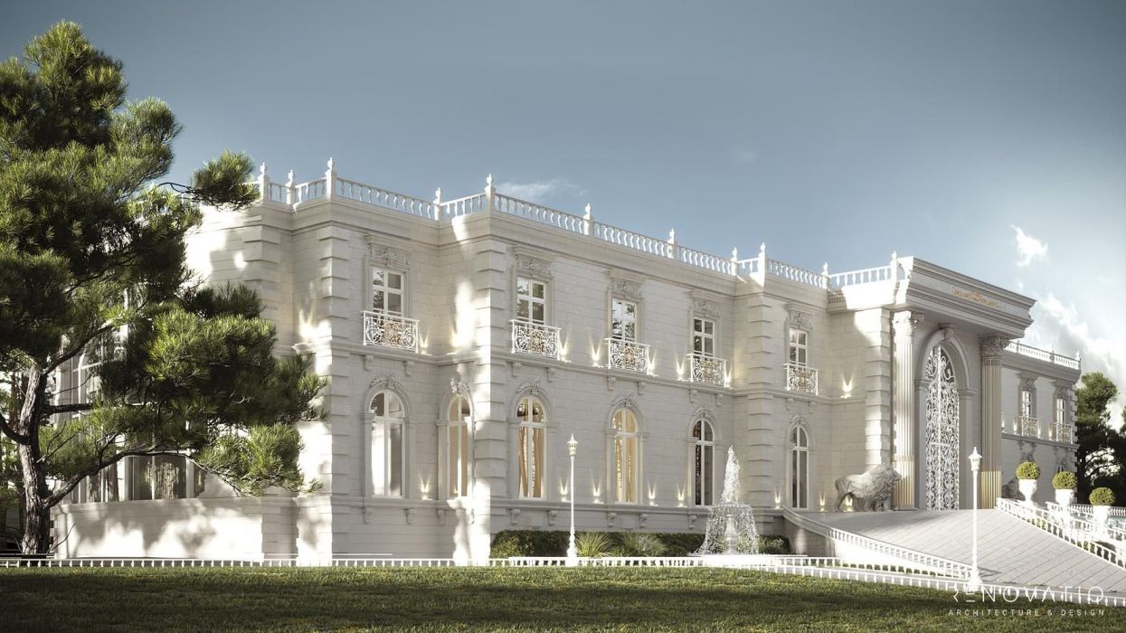 Projects - House Projects - House 4000 Sq.m. In Kiev - A photo  2