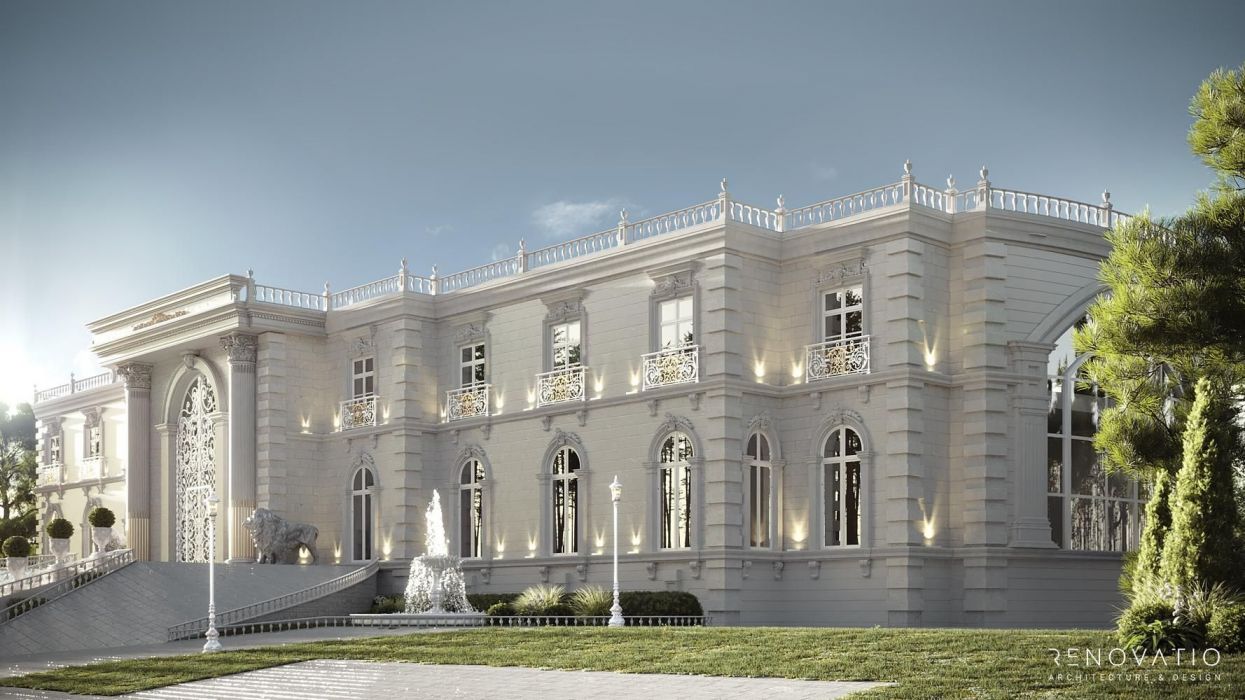 Projects - House Projects - House 4000 Sq.m. In Kiev - A photo  3