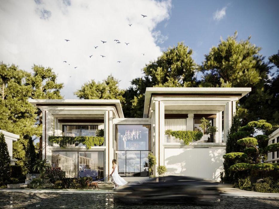Projects - House Projects - House 460 Sq.m. Pusha - A photo  5