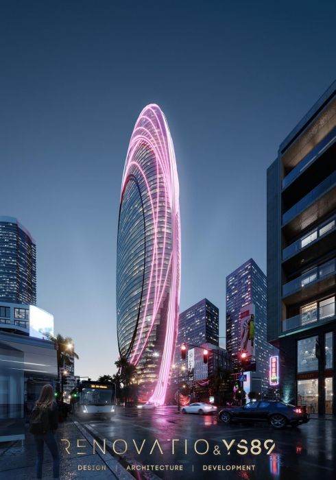 Projects - Commercial Design And Urban Projects - High-Rise 68 Floors - A photo  3