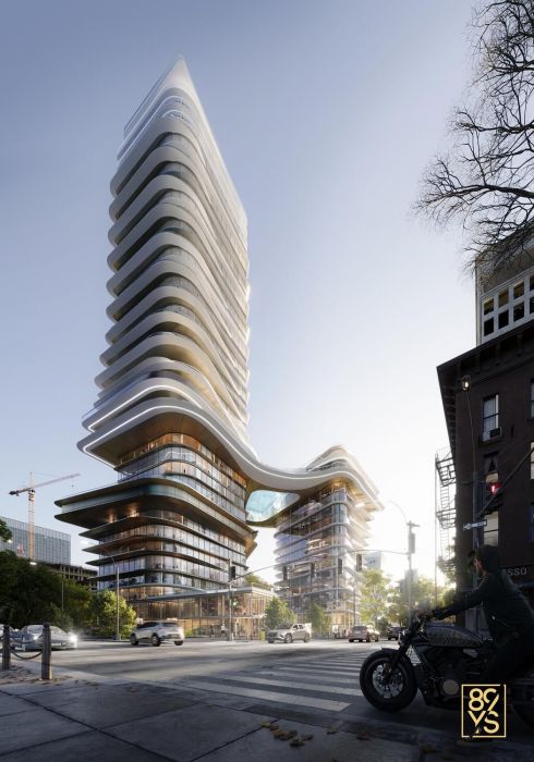 Projects - Commercial Design And Urban Projects - High-Rise 40 Floors 82000 Sq.m. - A photo  2