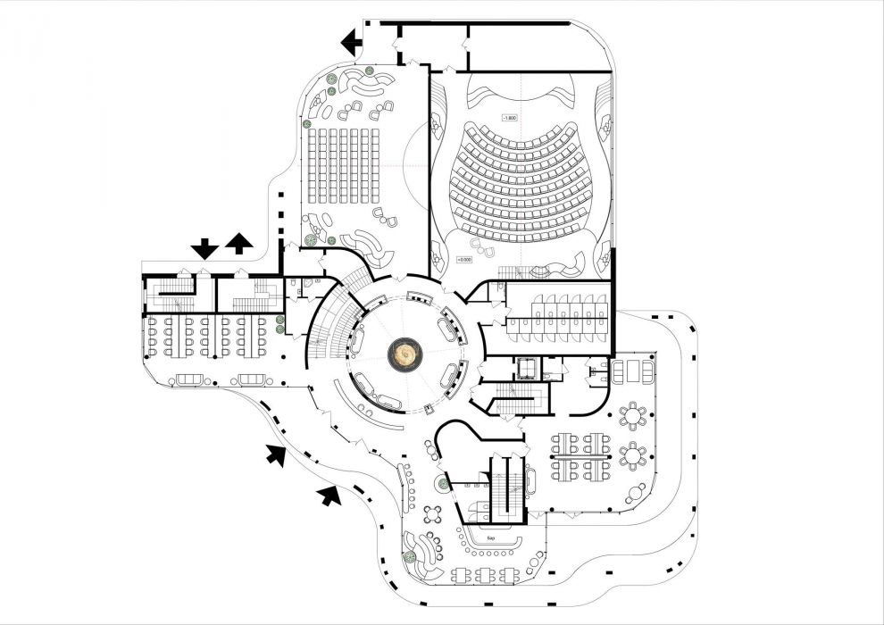 Projects - Commercial Design And Urban Projects - Congress Center 3300 Sq.m. - A photo  5