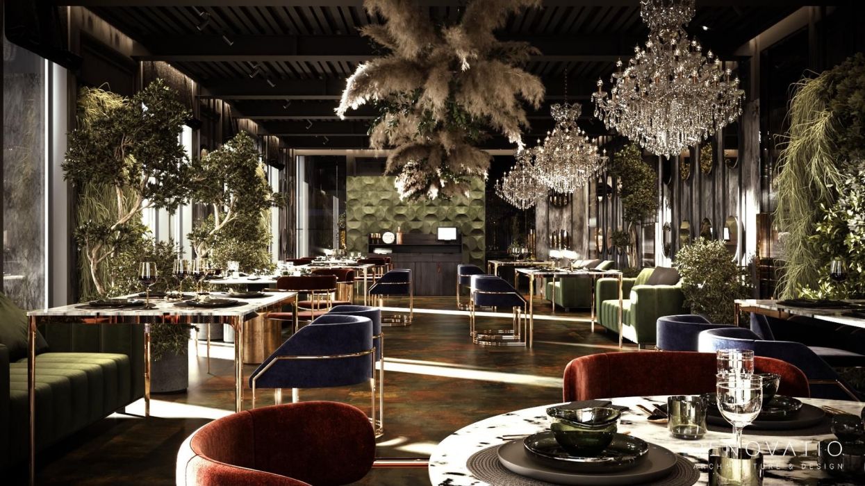 Projects - Cafes And Restaurants - Elysium Restaurant - A photo  9