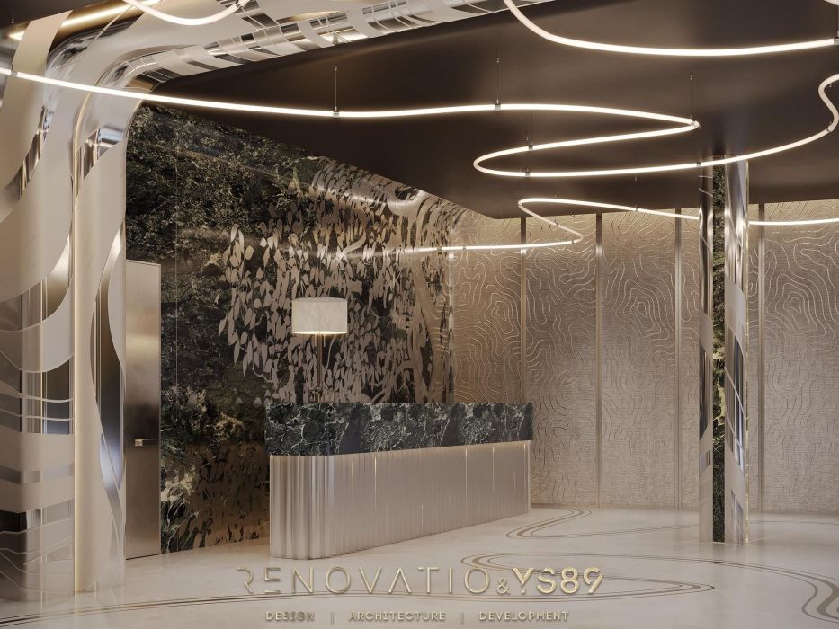 Projects - Halls, Mops, Parking - Hall In A Residential Complex - A photo  3