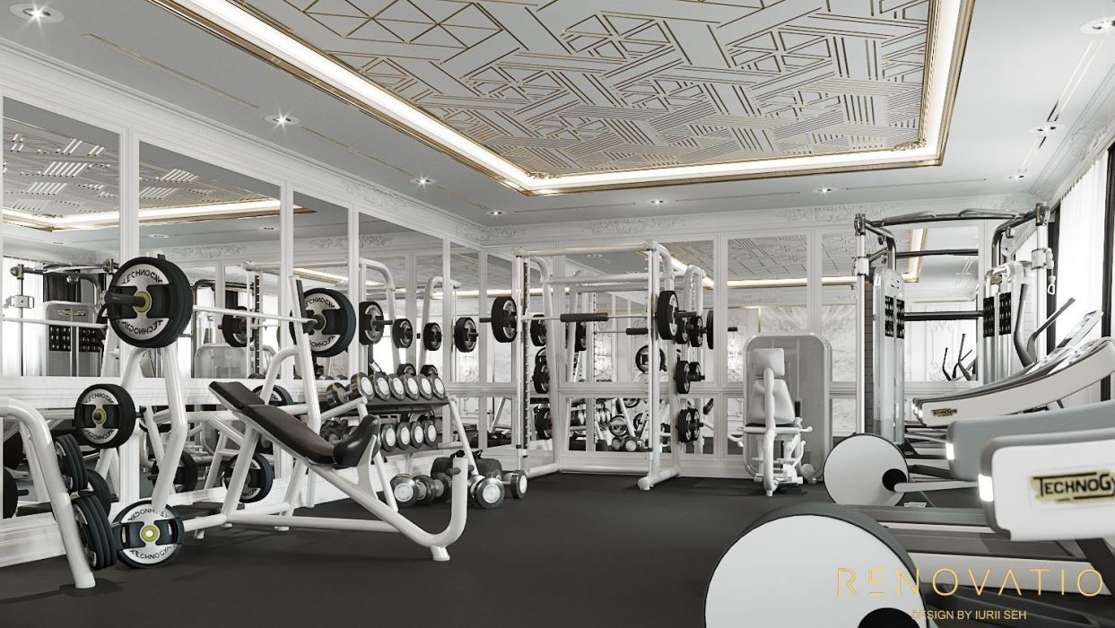 Projects - Gyms - Gym Hall In Cottage - A photo  7