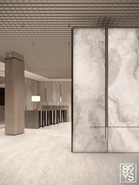 Projects - Halls, Mops, Parking - Hall In The Club House On Michurin - A photo  5